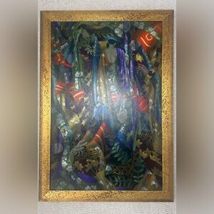 Mosaic by Tomi Urayama - Oil on Canvas